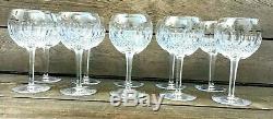 Set of 10 Waterford Crystal Colleen Essence Oversize Balloon Wine Glasses