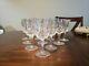 Set of 10 Waterford Crystal Lismore Tall Water Wine Stem Goblets Glasses 6-7/8