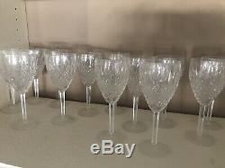 Set of 12+1 FREE Waterford Claret Castlemaine Wine Glasses Perfect New Condition