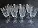 Set of 12 Czech Lead Crystal Water/Wine Glasses (1 chipped at base)