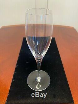 Set of 12 Signed BACCARAT CRYSTAL St Remy Champagne Toasting Flutes Wine Glasses