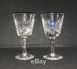 Set of 12 WATERFORD LISMORE WINE GLASSES