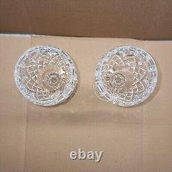 Set of 2 Waterford Crystal Lismore Balloon Wine Glass 7 3/8 Tall