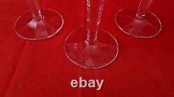 Set of (3) Ralph Lauren 15 oz Herringbone Wine Goblets 9.25 H, Germany