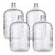 Set of 4, Five Gallon Glass Carboys For Beer or Wine Making