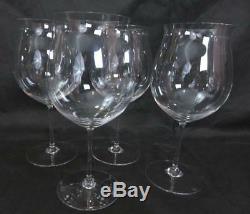 Set of 4 Riedel Sommelier Grand Cru Burgundy Glasses Red Wine 9.75