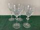 Set of 4 Vintage Waterford Crystal CASTLETOWN White Wine Glasses