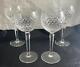 Set of 4 Waterford Crystal ALANA Hock Wine Glasses