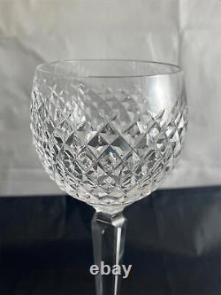 Set of 4 Waterford Crystal ALANA Hock Wine Glasses