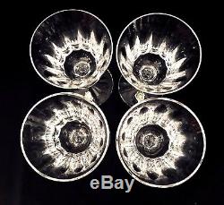 Set of 4 Waterford Crystal Innisfail 6 3/8 Claret Wine Glasses, NEW