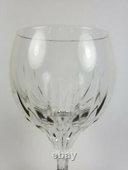 Set of 6 Baccarat Massena Bordeaux Wine 5 7/8 Crystal Goblet Glass Glasses