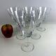 Set of 6 Signed Lalique Wine Glass