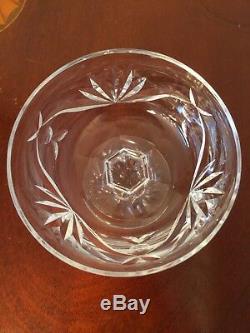 Set of 6 Vintage WATERFORD CRYSTAL Ashling Champagne Wine Sherbet Glasses