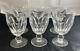 Set of 6 Waterford Crystal KATHLEEN Claret Wine Glasses Discontinued