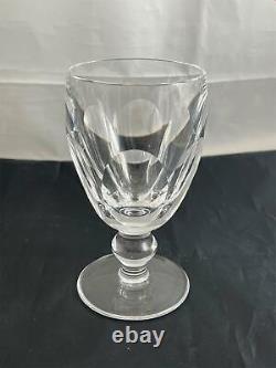 Set of 6 Waterford Crystal KATHLEEN Claret Wine Glasses Discontinued