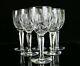 Set of 6 Waterford Kildare 6 1/2 H Plain Base Claret Wine Glasses