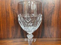 Set of (8) Galway Crystal SHANNON Pattern 7 Wine Glasses