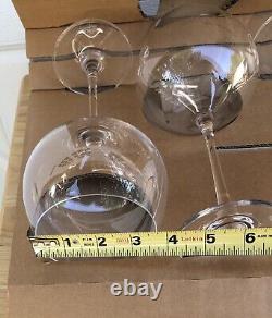 Set of 8 Kirkland Signature Red Wine Crystal Globe Balloon 9 Pinot Noir Glasses