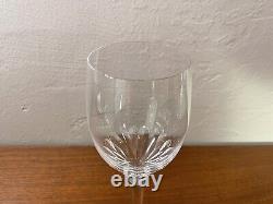 Set of 8 Orrefors PRELUDE 7 3/8 Clear Claret Wine Goblets Glasses
