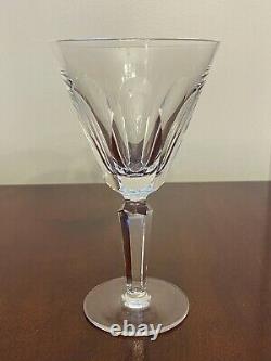 Set of 8 Vintage WATERFORD CRYSTAL Sheila Water Wine Goblets Glasses IRELAND