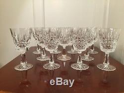 Set of 9 Vintage WATERFORD CRYSTAL Kylemore 9 oz Water Wine Glasses Goblets