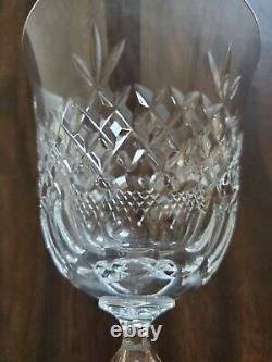Set of Nine Lead Crystal Wine Glasses - Bryn Mawr Full Lead Crystal Goblets