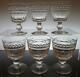 Set of Six (6) Stuart Crystal ARUNDEL Wine Glasses 4 3/16 (108mm) Signed