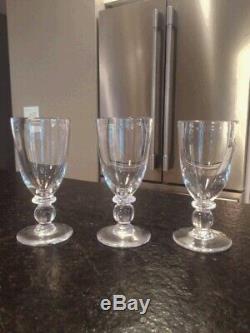 Simon Pearce HARTLAND Wine Glasses (set of 3) SIGNED