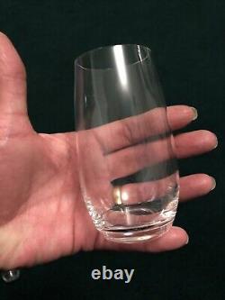 Stolzle Crystal 7oz Stemless Wine Glasses Set of 8 German Made NEW IN BOX