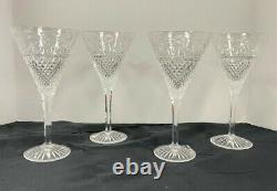 Stuart Crystal Beaconsfield Wine Glasses Set of Four