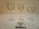 TIFFIN Regency Gold Crystal Stemware Wine Goblet set Reduced