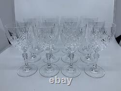 Tiffany & Co. Newport Crystal Wine Glasses Set of 12
