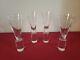 Toyo Sasaki Colonnade Modern Crystal Wine Glasses 1995 Set of 4 Japan