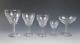 VAL ST. LAMBERT 60PC SET Cut Crystal WINE Champagne GLASSES Glass Goblet Red 12