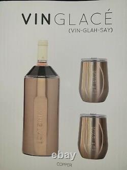 VINGLACE Wine Holder Gift Set, Copper