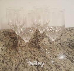 Vera Wang by Wedgwood Duchesse Crystal Wine Glasses, Set of 4