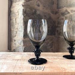 Versace Meets Rosenthal Set of 2 Lumiere Haze Medusa White Wine Glasses