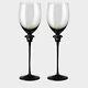 Versace Prestige Medusa Wine Glass Set Of 2 Retail $600 Sale
