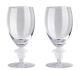 Versace Rosenthal Medusa Lumiere 2nd Edition Set 2 Pcs White Wine Glasses