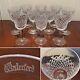 Vintage Set 10 WATERFORD CRYSTAL Alana 5.75 Claret Wine Glasses 6 oz. IRELAND