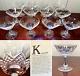 Vintage Set 12 WATERFORD CRYSTAL Kenmare Champagne Martini Wine Glasses IRELAND