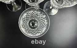 Vintage- Set of 4 Claret Wine Glass Alana by WATERFORD CRYSTAL