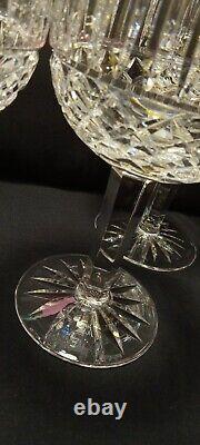 Vintage Waterford Lismore Crystal Balloon Wine Goblet Set of 4