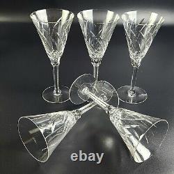 Vintage Wine Glass Norse by SENECA 8 1/4 Tall Set of 5