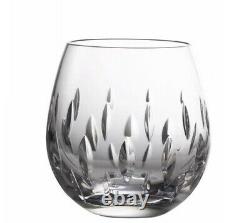 WATERFORD CRYSTAL ENIS Stemless Wine Glasses New with WATERFORD LABEL Set Of 3