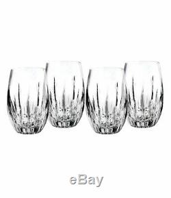 WATERFORD Southbridge Stemless Crystal Wine Glasses 40030932 Set of 4
