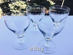 WILLIAM YEOWARD Country's Beautiful Bay Wine Goblets (Set of 4) Never Used