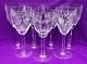 Waterford CARINA Claret Wine Glasses Set of 6 Glasses Retired Pattern Charity