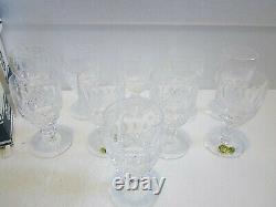 Waterford Colleen SET OF 10 White Wine Glasses, 4 1/2