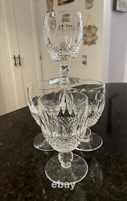 Waterford Colleen Short Stem Water GobletsSet of 45.25ExquisiteVintage